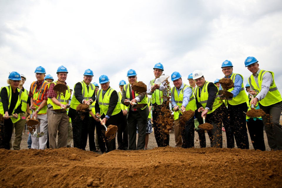 the austin company construction crew