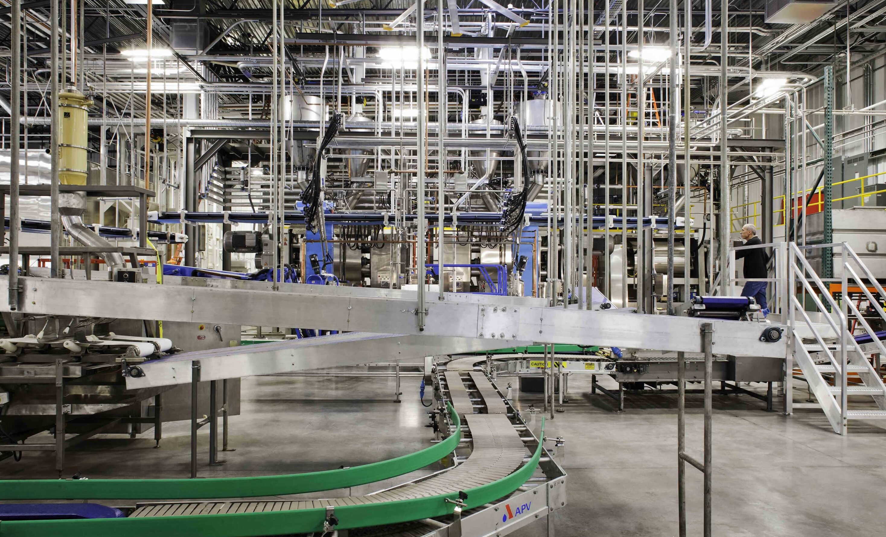 View of production line at Franz Bakery in Oregon