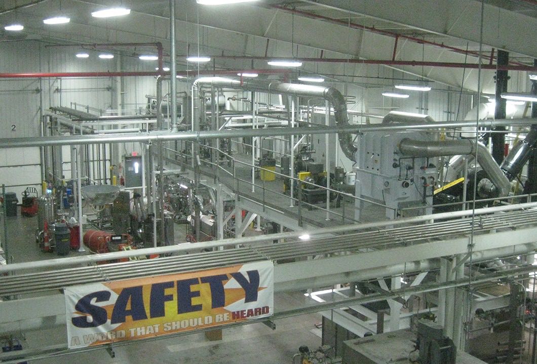 Interior view of the Martek Biosciences facility