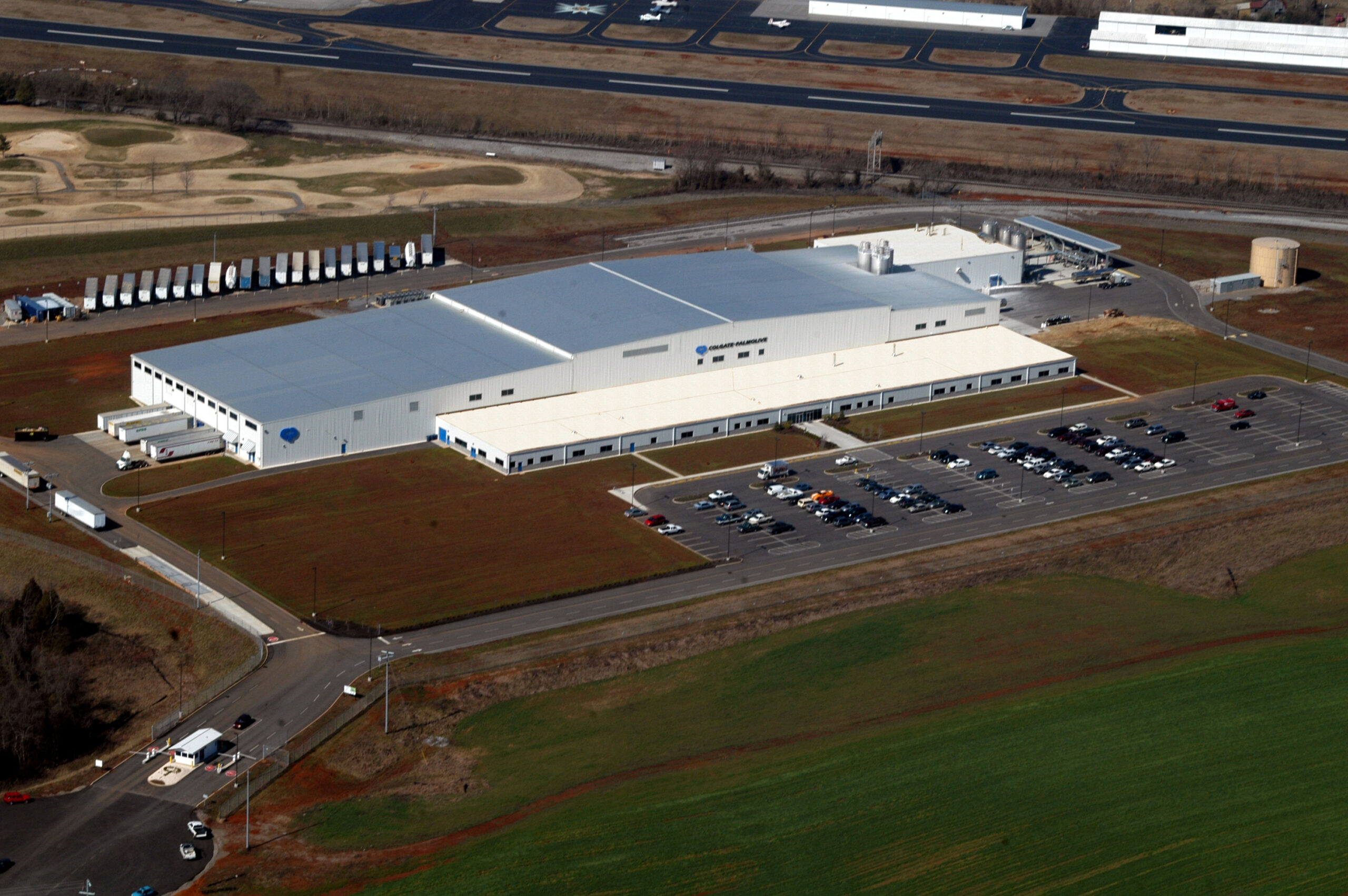 aerial photo clean roof